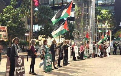 Chain of Women take a stand for Palestine