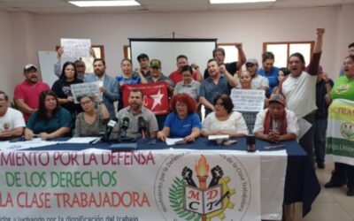 El Salvador | El Movimiento por la Defensa de los Derechos de la Clase Trabajadora  convocó a una marcha para el 1 de mayo
