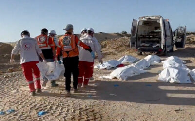 Come gli israeliani hanno massacrato i soccorritori palestinesi