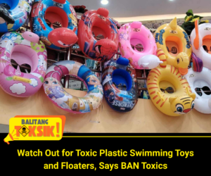 Beware of Plastic Swimming Toys and Floaters Containing Hazardous Chemicals