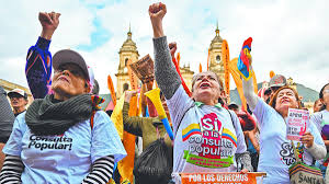 Colombia: Potente huelga contra el boicot de la derecha al referendo de reforma laboral