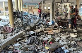 Al menos 31 muertos en un bombardeo israelí a un colegio en ciudad de Gaza