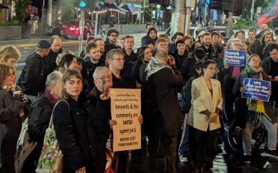 Public sector workers protest Victorian Labor’s job cuts