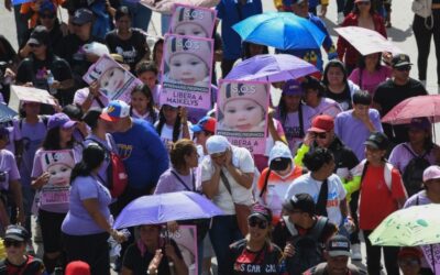 Multitudinaria marcha en Venezuela en reclamo de la liberación de migrantes