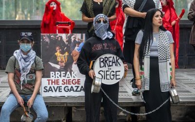 Pro-Palestine protesters: ‘Starvation is a weapon of war’