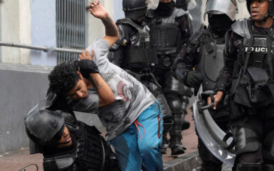 Solo 3 de cada 10 confían en la policía de Ecuador