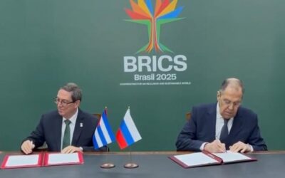 Cuba | El canciller Bruno Rodríguez Parrilla firmó una declaración bilateral con el canciller de Rusia para hacer frente a las medidas coercitivas unilaterales