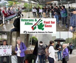 Fasting for GAZANS — Kathy Kelly — Day 1