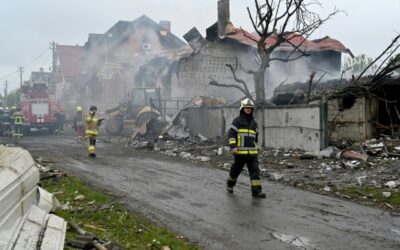 L’esercito russo conduce un attacco in Ucraina con un numero record di 355 droni