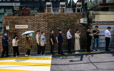 Affluenza record alle elezioni in Corea del Sud