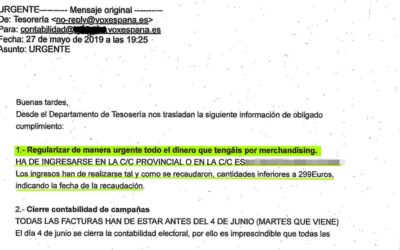 Las cuentas de Vox: trampas burdas, manual para maquillar ingresos y un millón de euros en multas