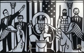 Unknown Street Artist Triptych