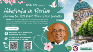 A light in the darkness: Hiroshima survivor speaks in Berlin