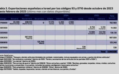 «Son datos públicos»: la respuesta de los investigadores a lo dicho por Sánchez sobre el comercio de armas con Israel