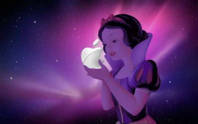 Branca de Neve descobre o smartphone