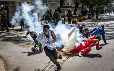 Il Kenya usa la forza contro il dissenso giovanile