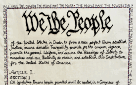 Preserve, Protect, and Defend the Constitution