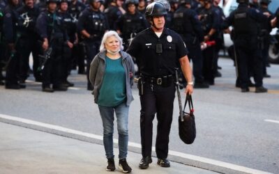 Free Speech ends here: What I saw during the LAPD crackdown