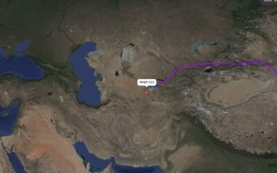 Russian and Chinese Military cargo planes shuttling weapons, missiles, supplies into Iran