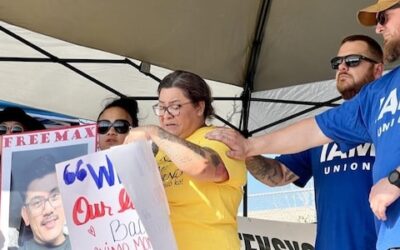 ‘IAM Max’: Machinists rally for member detained by ICE