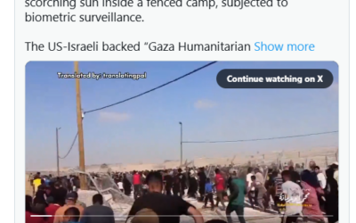 El Mossad israelí, el financiador de la Fundación Humanitaria de Gaza