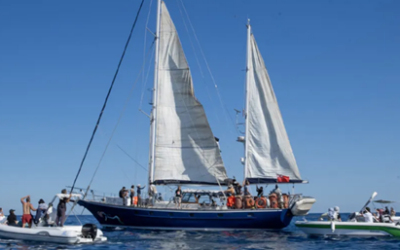 Gaza Flotilla Ship Madleen Begins It’s Voyage to Gaza