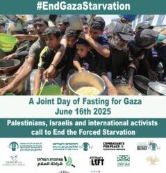June 16: Fasting for Gaza #EndGazaStarvation