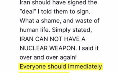 Trump (Like Biden) is Simply Evil