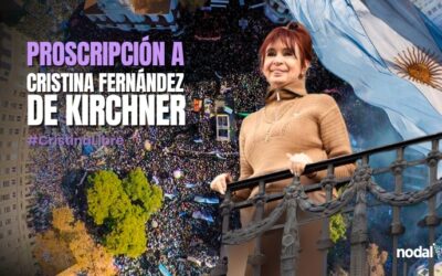 Proscripción a Cristina Fernández de Kirchner: CristinaLibre