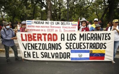 Venezuela | Migrantes deportados de EEUU reclaman ser liberados en El Salvador