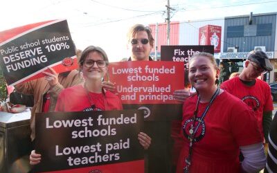 Angry teachers say Vic Labor must not punish public school students