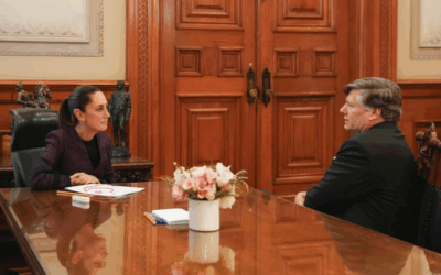 México | Sheinbaum se reunió con el subsecretario de Estado de EEUU en medio de la tensión bilateral por aranceles y redadas a migrantes