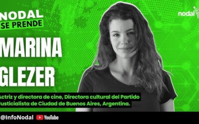 Marina Glezer, directora cultural del Partido Justicialista de Ciudad de Buenos Aires, Argentina
