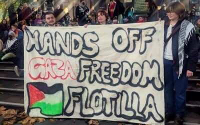 Week 87: Pro-Palestine protesters support Freedom Flotilla, condemn Israel’s genocide