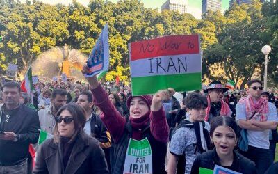 Protests oppose war on Iran, Gaza genocide
