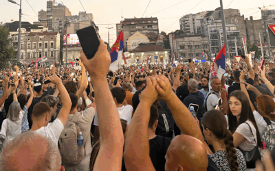 Serbia: Protesters face police repression as actions continue into their 8th month