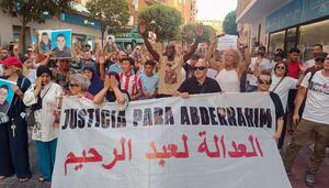 Torrejón clama justicia por Abderrahim un mes después de que muriera asfixiado por un policía  de Madrid