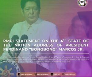On the 4th State of the Nation Address of President Ferdinand “BongBong” Marcos Jr.