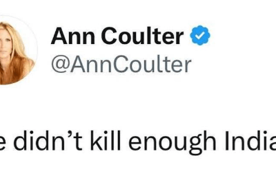 Ann Coulter Wants to Kill Native Americans (So Do Some on the Left)