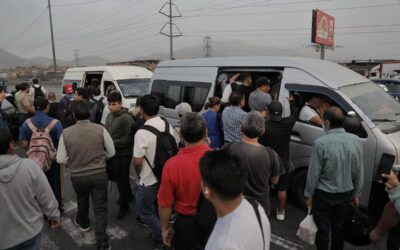 Perú | Transportistas informales realizan paro contra la falta de acción frente al crimen organizado