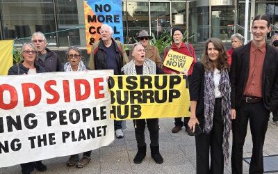 Climate activists receive suspended sentences for Woodside stink bomb protest