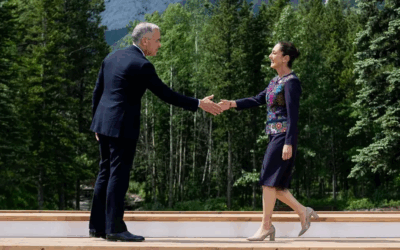 México | Claudia Sheinbaum y el Primer Ministro de Canadá reiteraron su compromiso de fortalecer la relación bilateral ante la amenaza de aranceles de Trump