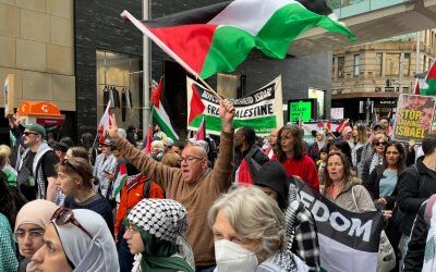 Protesters condemn Israel’s continued genocide, starvation