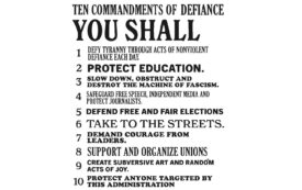 A Guide to the Everyday Acts That Can Gum Up the Fascist Machine