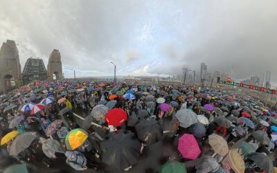 Harbour Bridge protest shows Labor is losing ‘middle Australia’ over Gaza