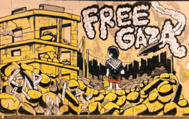 Gaza Solidarity Graffiti