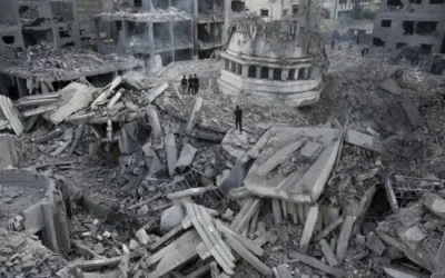 Las destrucción en la Franja de Gaza tras casi dos años de conflicto