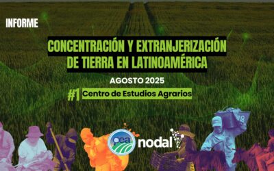 Concentración y Extranjerización de tierra en Latinoamérica 