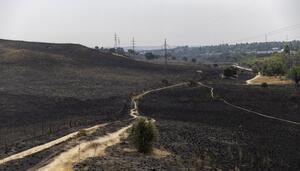 Perimetrado el incendio de Tres Cantos, pero mantiene la situación 2 por tormentas y rachas fuertes de viento