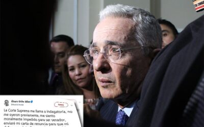 «Justicia» de Colombia ordena liberar al genocida expresidente Uribe